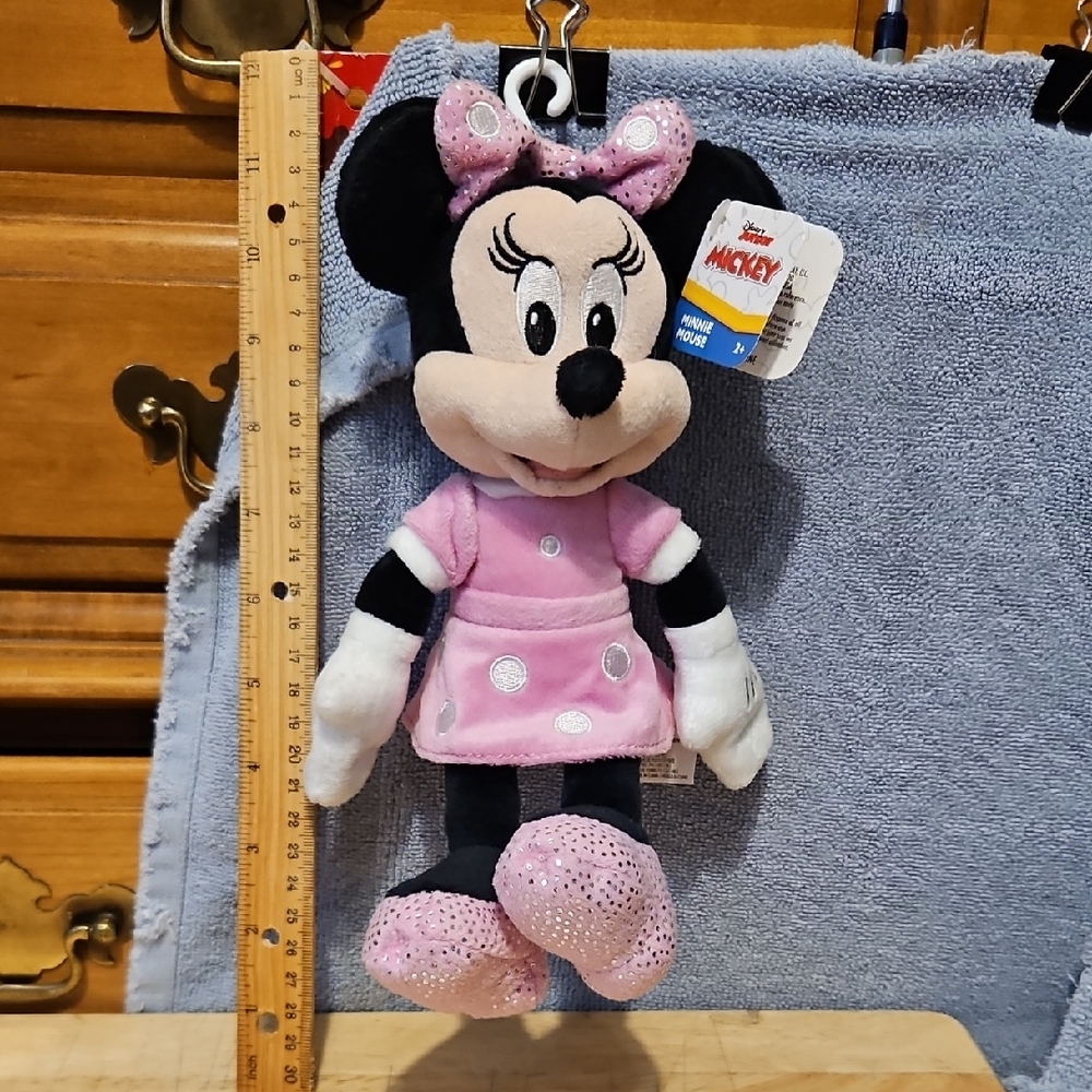 Disney Junior Minnie Mouse Plush Mickey Mouse Fuhouse 10-inch plush doll